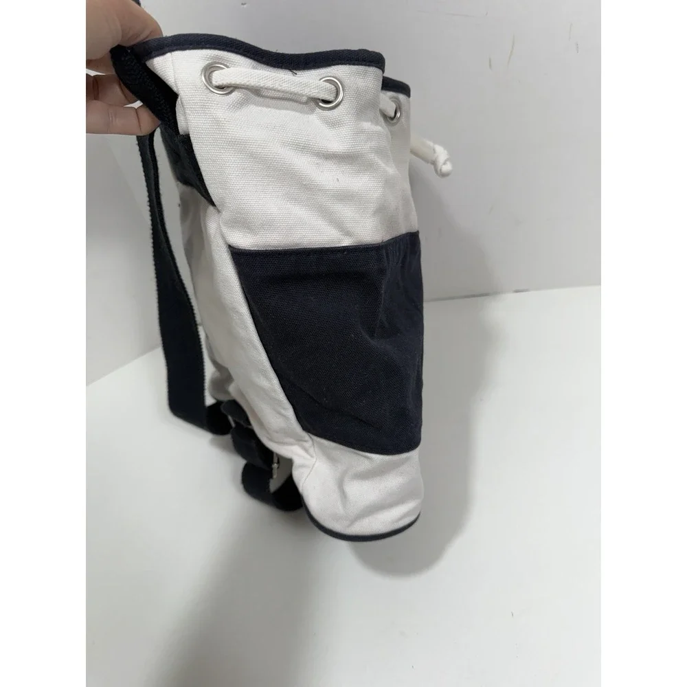 VINTAGE DISNEY STORE MICKEY‎ MOUSE NAUTICAL DRAWSTRING SLING BAG Backpack